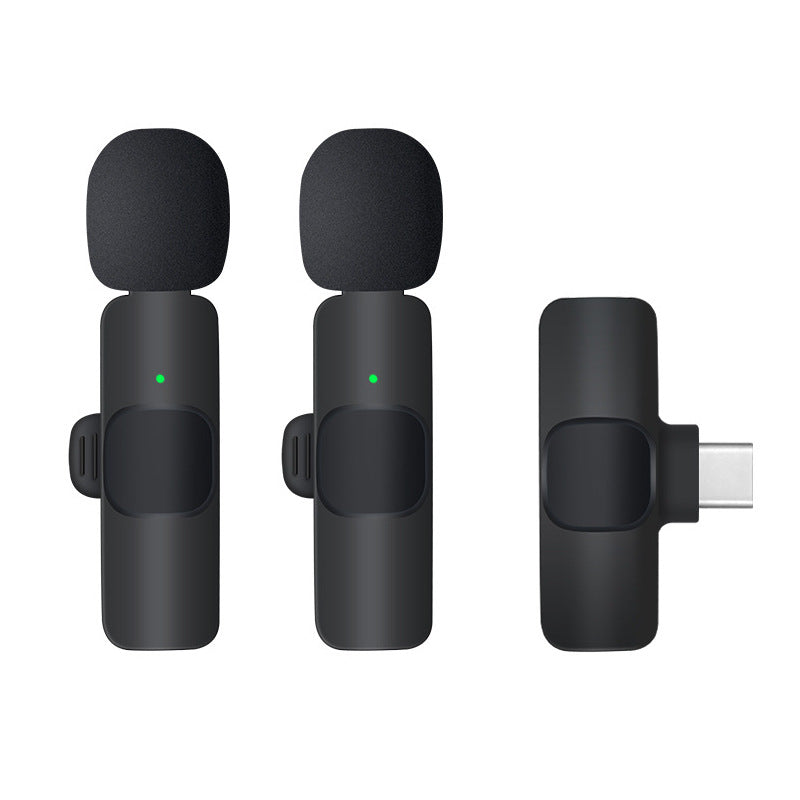 Wireless Lavalier Microphone – Clip-On Mobile Live Streaming Mic