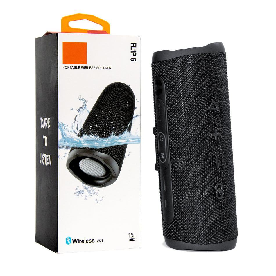 FL1P6 Portable Bluetooth Speaker Dual TWS Subwoofer