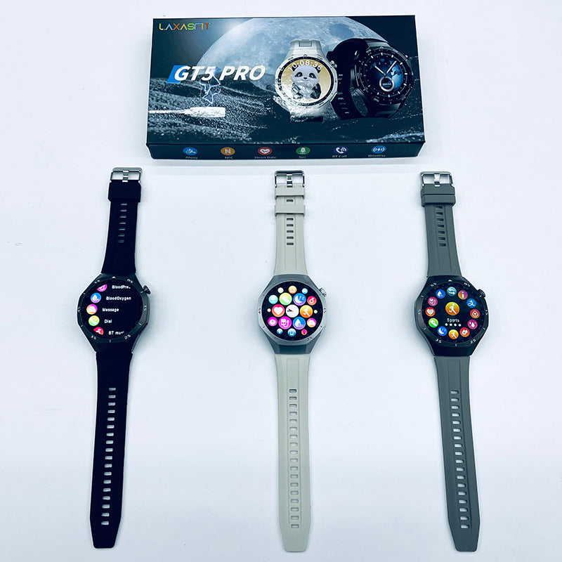 GT5 Pro Smart Watch – NFC & Health Monitor