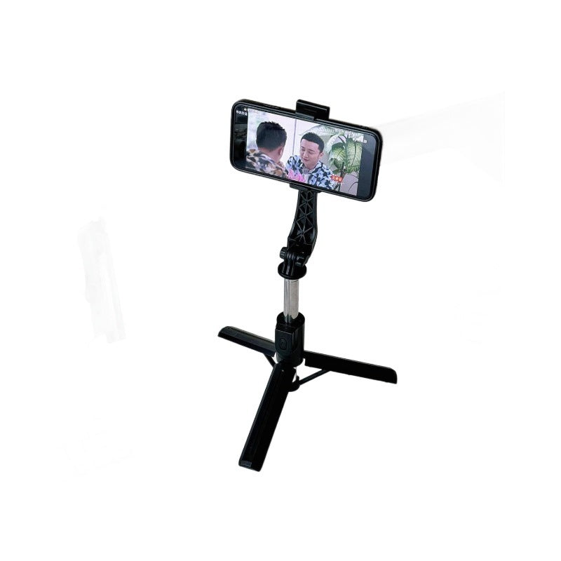 Anti-Shake Selfie Stick Stand with Bluetooth & Light