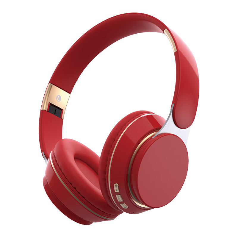 Foldable Bluetooth Stereo Headphones with Deep Bass Sound