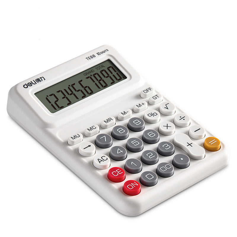 Deli TE66 Student Calculator for Classroom Learning