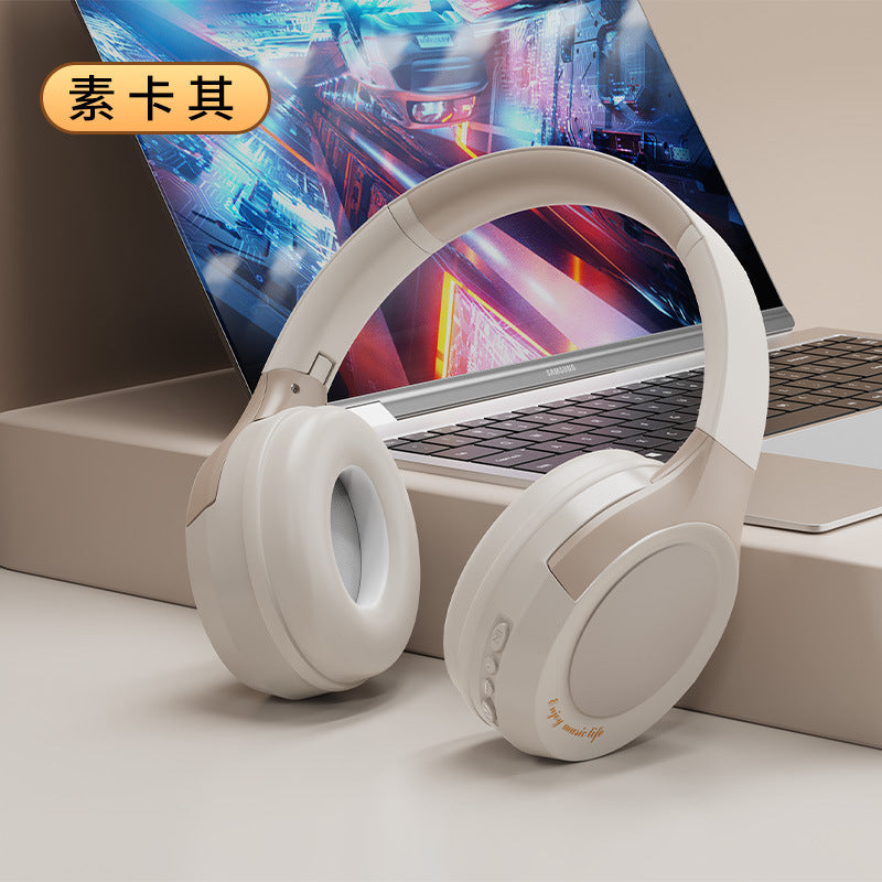 T2 Foldable Wireless Bluetooth Headset – FM & Card