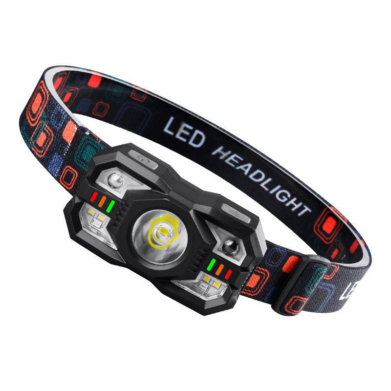 New LED Headlight Ultra-Long Battery USB Charging Outdoor