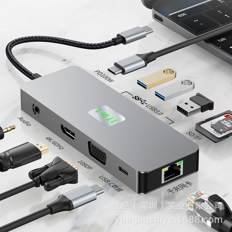 11‑in‑1 Co-Display 4K HDMI Dock