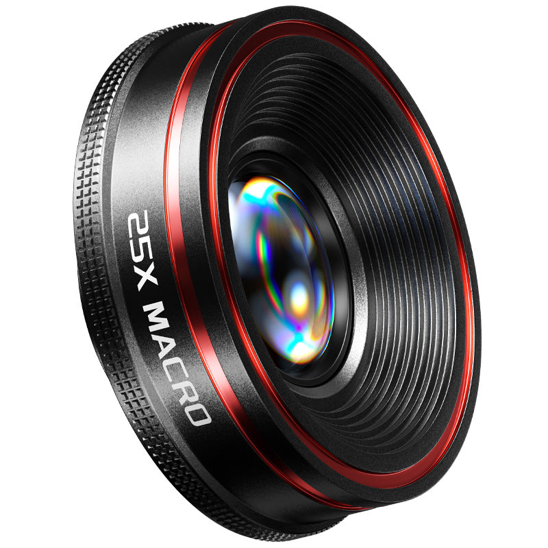 4K Macro Wide-Angle Fisheye Mobile Phone Lens