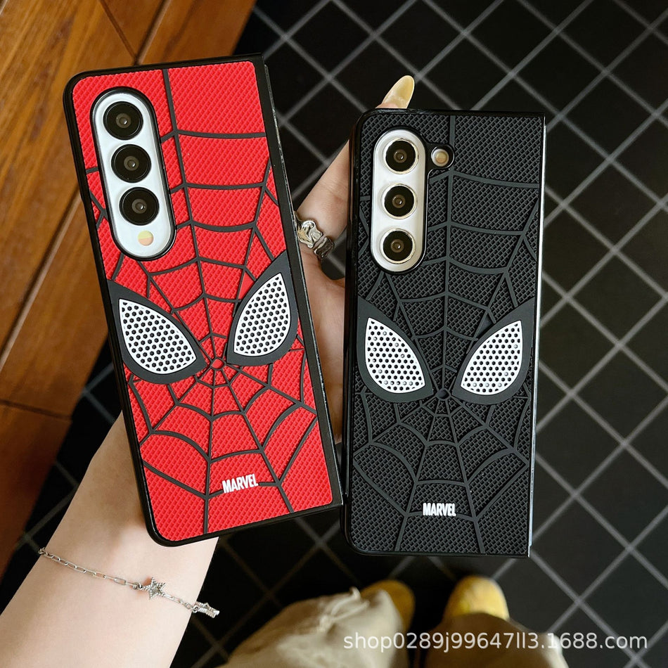 Samsung Z Fold 5 Spider-Man Case – Hard Shell, Trendy Cartoon