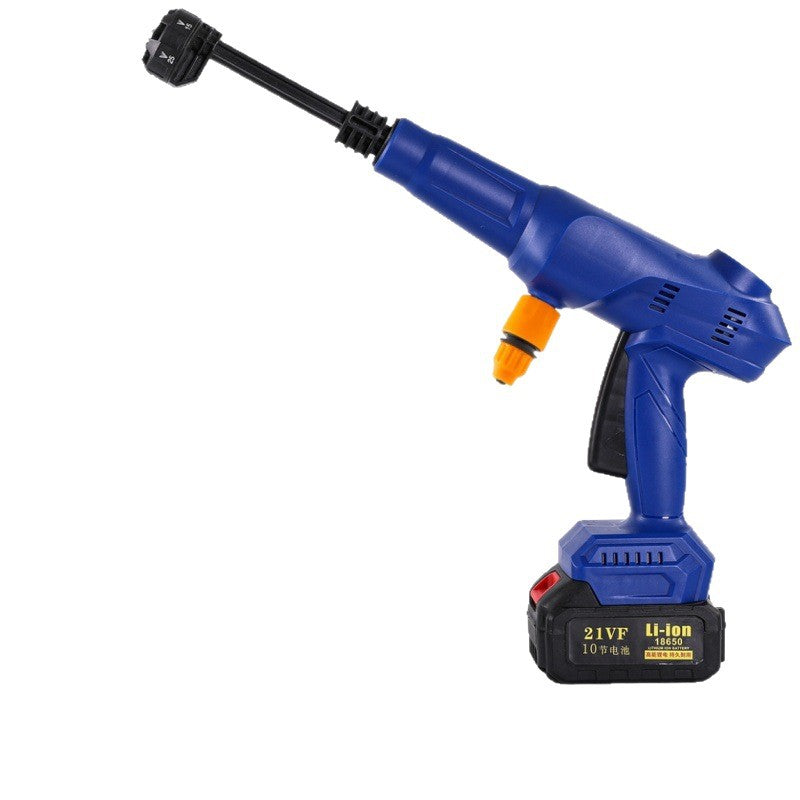 Wireless High-Pressure Car Wash Water Gun with Lithium Battery