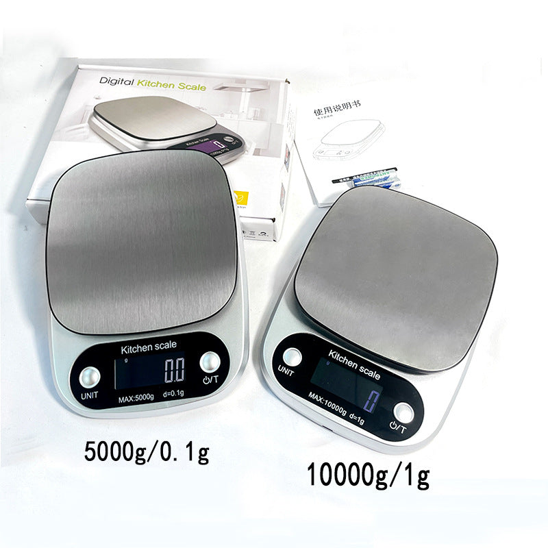 10kg Stainless Steel Digital Kitchen Scale – Baking & Cooking