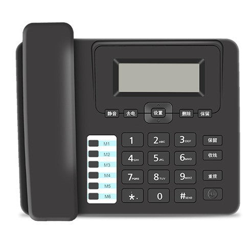C06 Landline Phone – Big Letters, Caller Display, Office Use