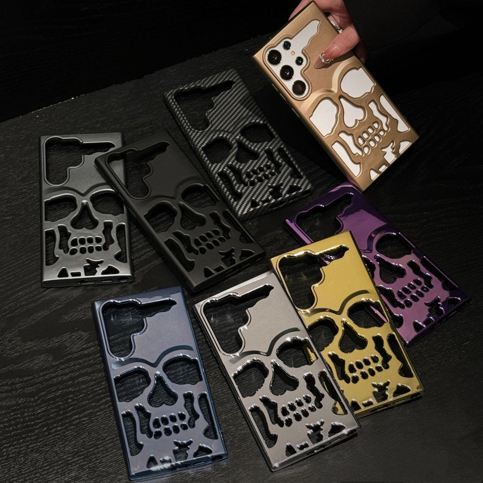 Skull Frosted Case for Samsung – Heat Dissipation Pro