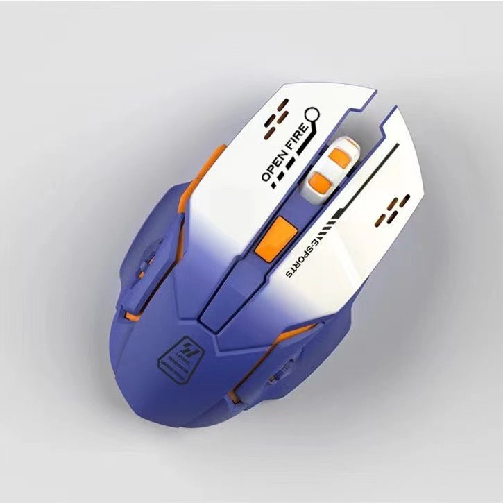 Wireless Mouse – Silent & Rechargeable for Gaming & Office