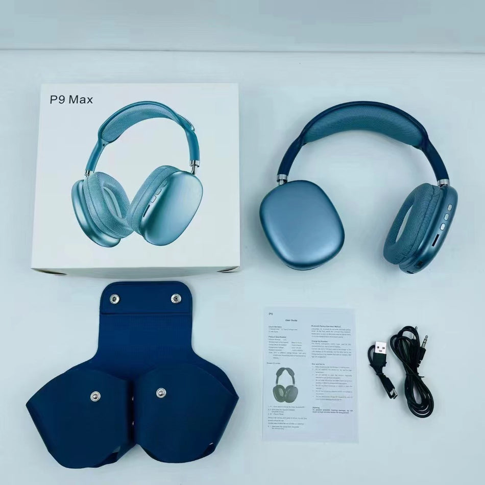P9 Max Stereo Headset – Card Playback & Type-C Port