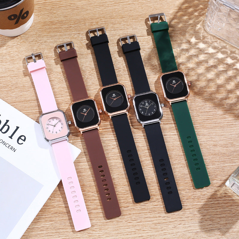 Square Vintage Women’s Watch – Trendy Light Luxury