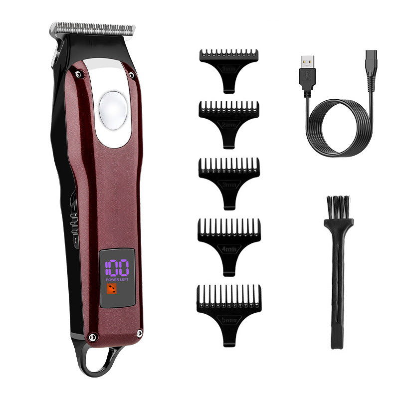 Electric Hair Clipper – Digital Display & Rechargeable
