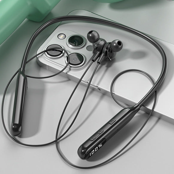 Bluetooth 5.3 Neckband Headphones Noise Reduction