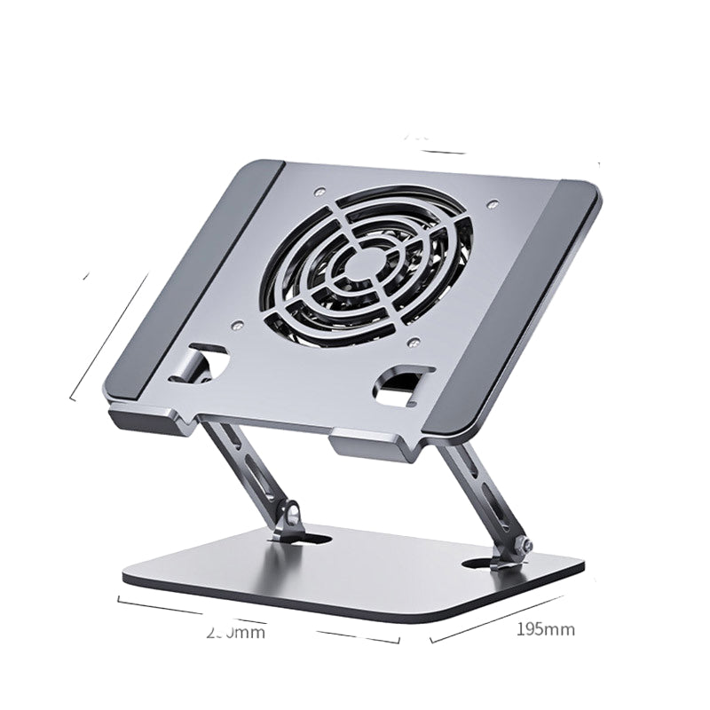 Turbine-style Elevated Heat-Dissipating Stand