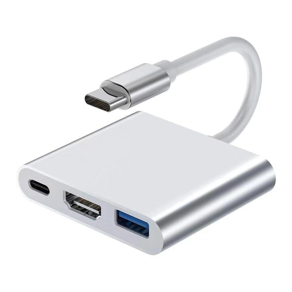 Type‑C to HDMI 4K 30 Dock – Three‑in‑One Hub