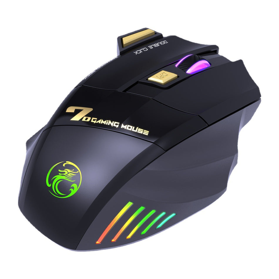 Imice GW-X7 Wireless Gaming Mouse – Dual-Mode Luminous