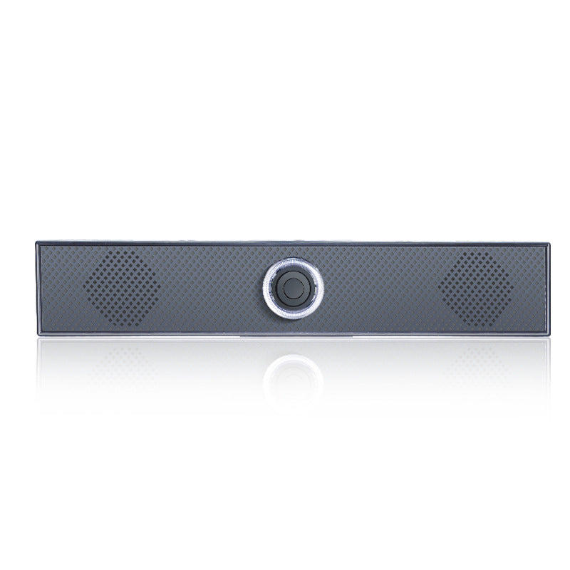 Long Stereo Desktop Bluetooth Speaker with Deep Bass