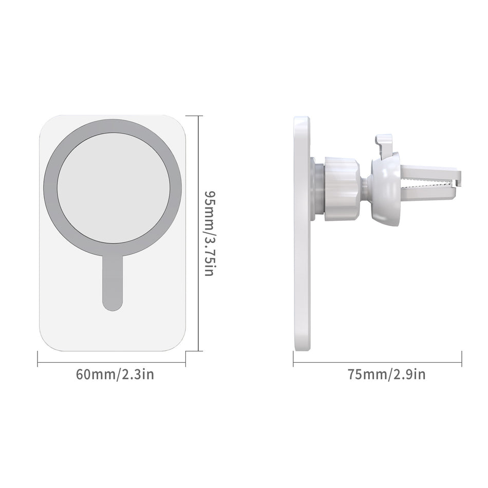 iPhone 15 Magnetic Car Charger – 15W Fast Charging