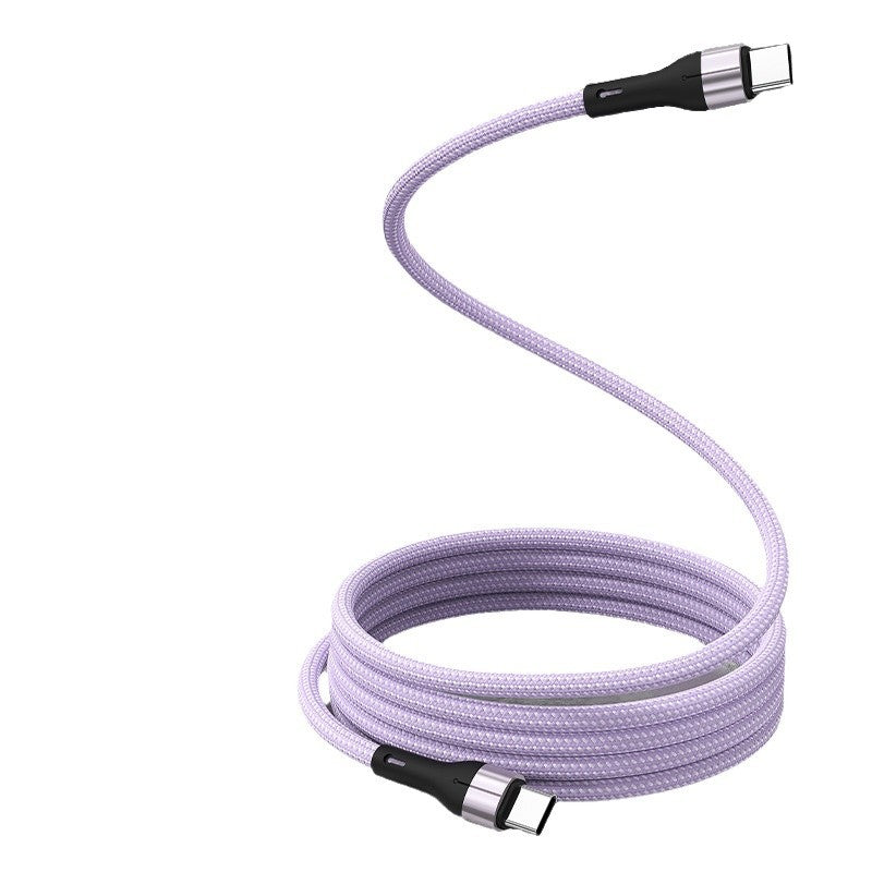 4-in-1 Magnetic Storage Cable Dual Type-C Apple Huawei PD