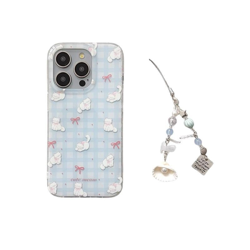 Summer Puppy Holder Case for iPhone 14 / 15 / 13 Pro Max