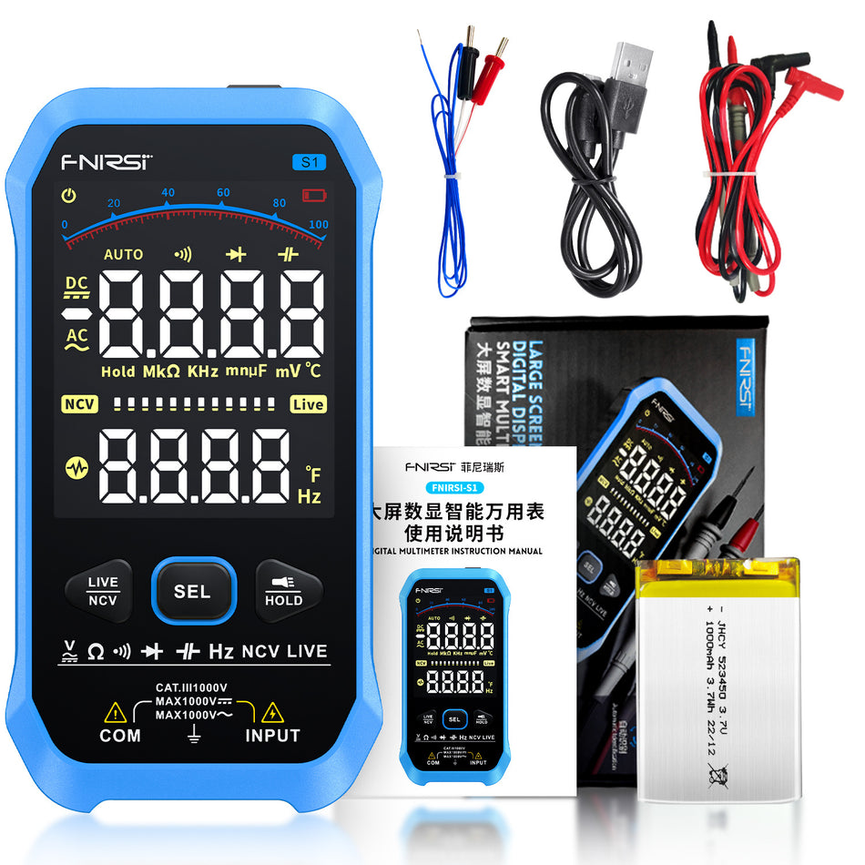 A1X Smart Pen Multimeter Auto Range Charging