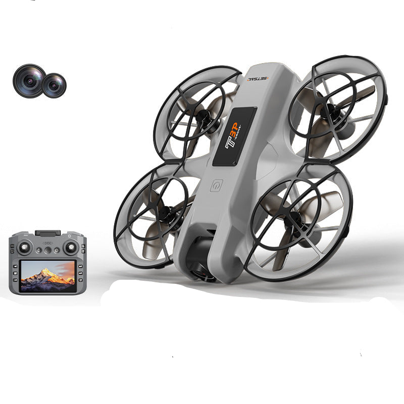 Brushless Motor Obstacle Avoidance Drone with Screen Remote