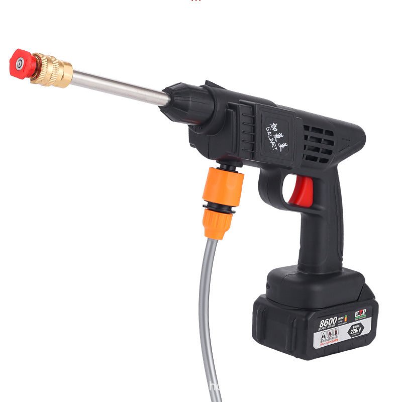 Portable Lithium Battery High-Pressure Car Wash Gun