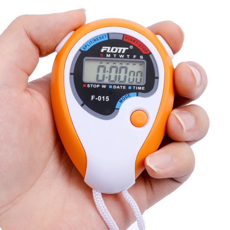 Neck-Worn Electronic Stopwatch Timer for Sports & Training