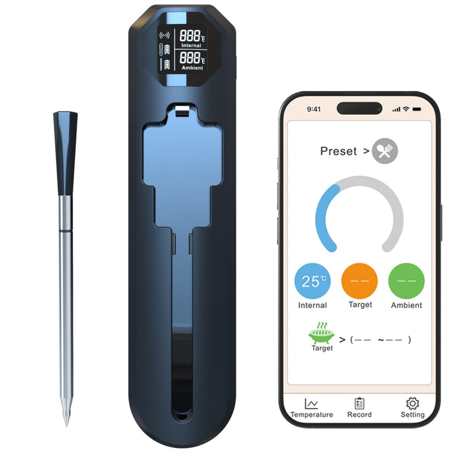 Smart Bluetooth BBQ Thermometer – Wireless Meat Probe