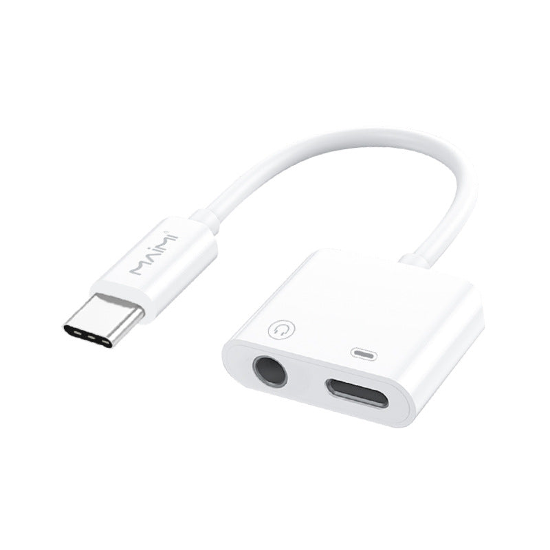 2-in-1 iPhone Headset & Charging Audio Adapter Cable