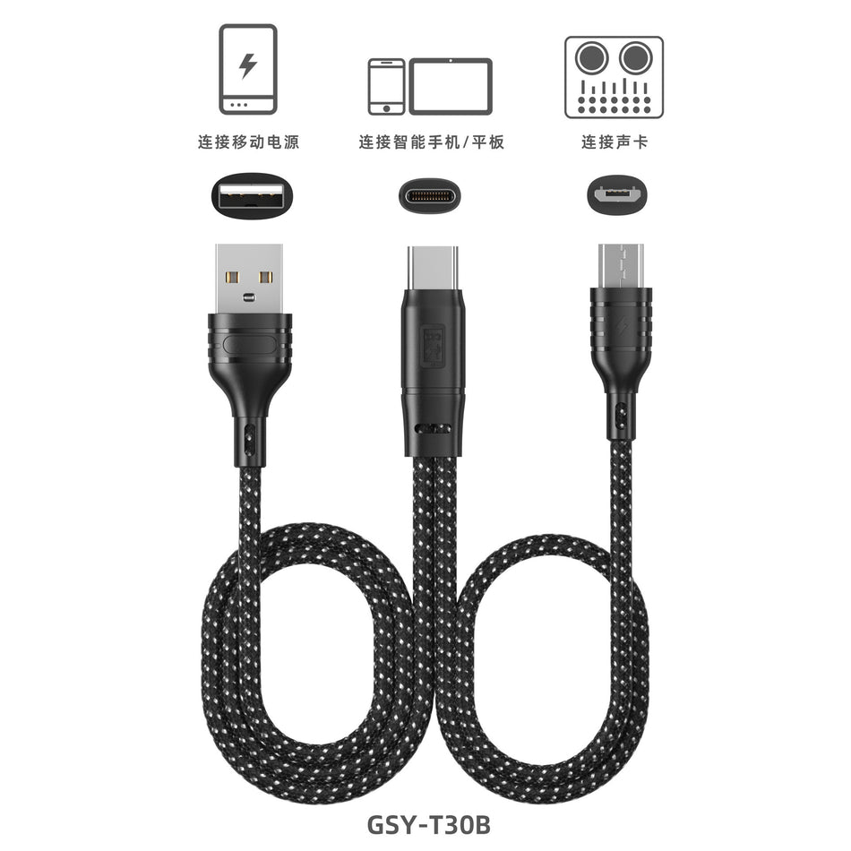 OTG Cable for Apple and Android Mobile Phone Live Connection
