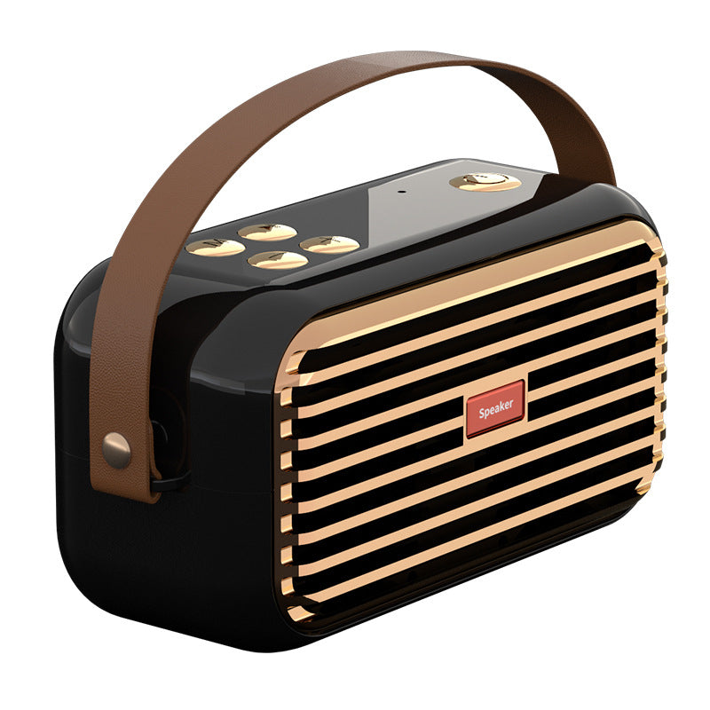 X7 Retro Portable Speaker – TWS & Card Supported