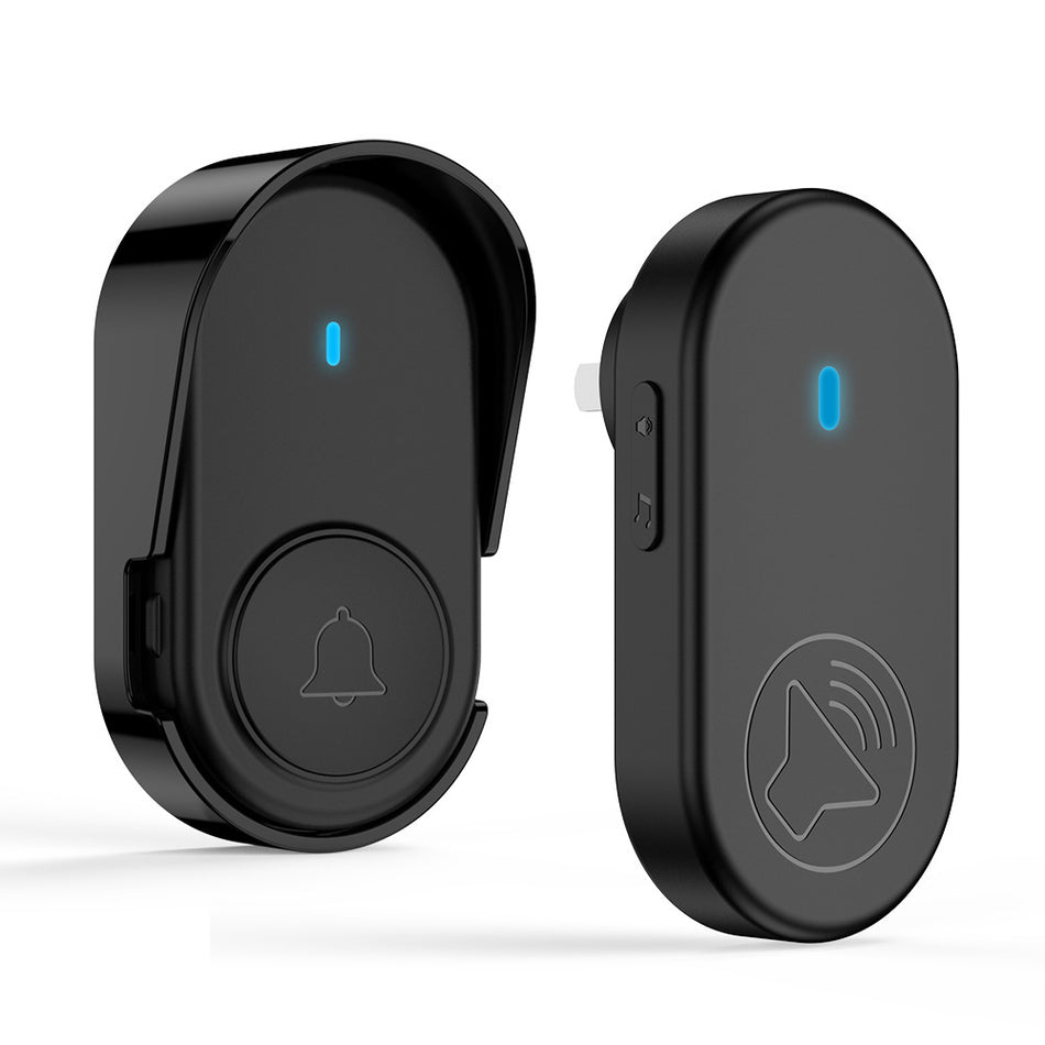 Wireless Flash Doorbell – 433MHz Anti-Interference Home Alert