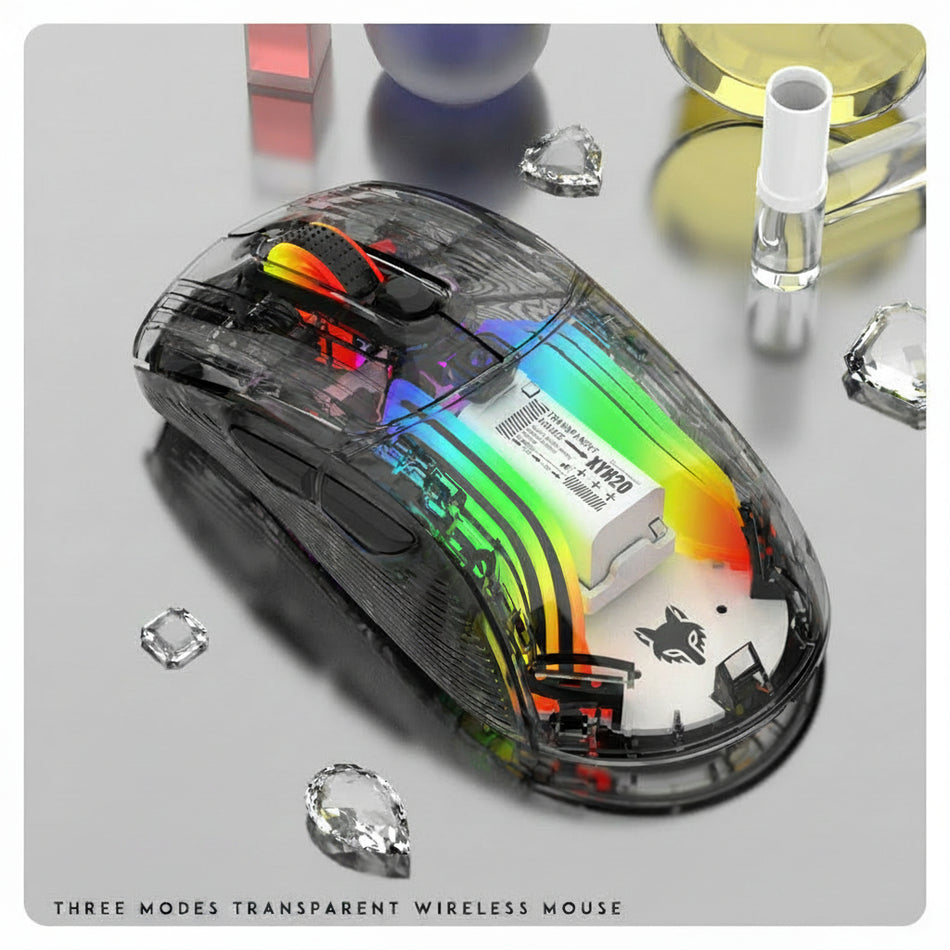 Xuanyin Fox XYH20 RGB Wireless Three-Mode Gaming Mouse