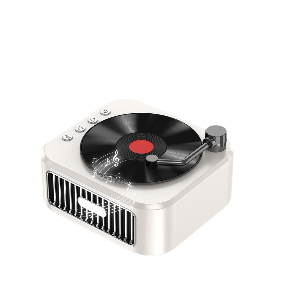 Retro Mini Desktop Bluetooth Speaker