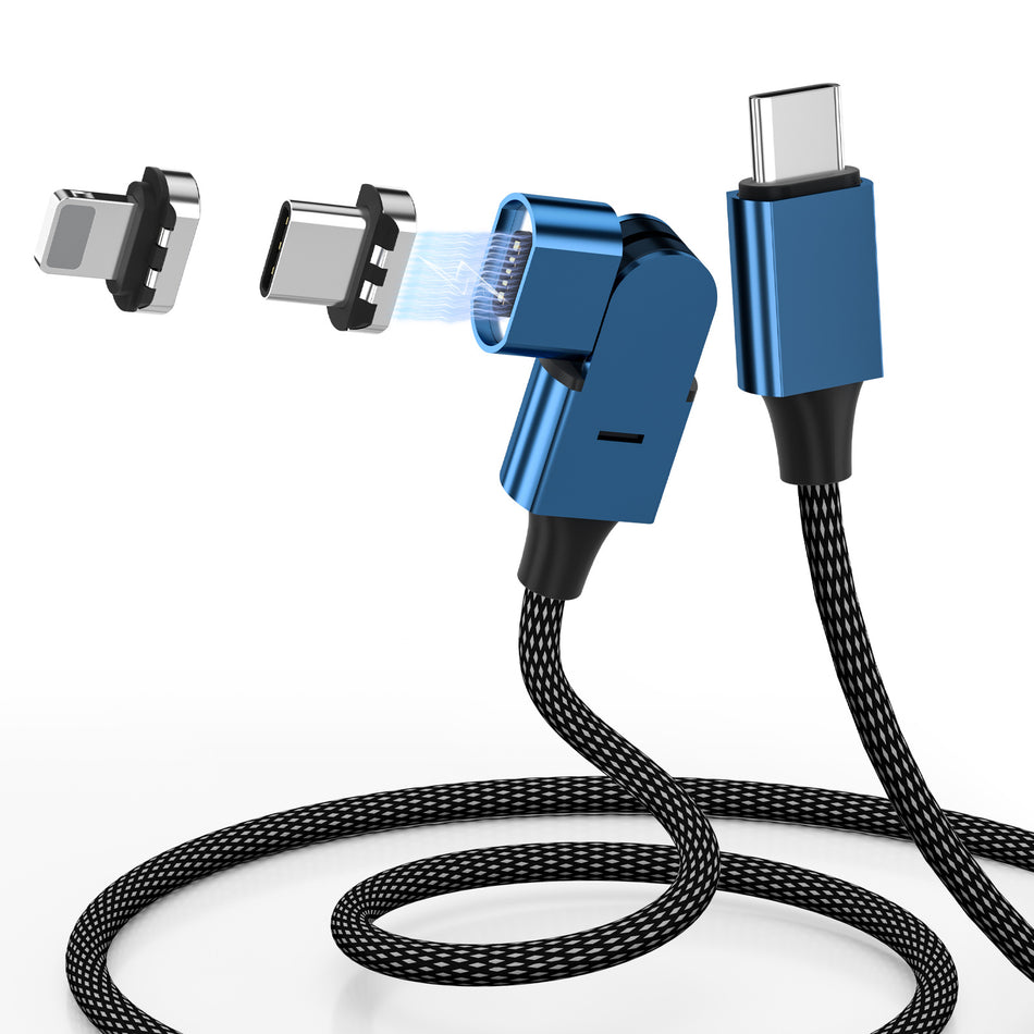 Rotating Magnetic PD100W Cable For Apple & Huawei