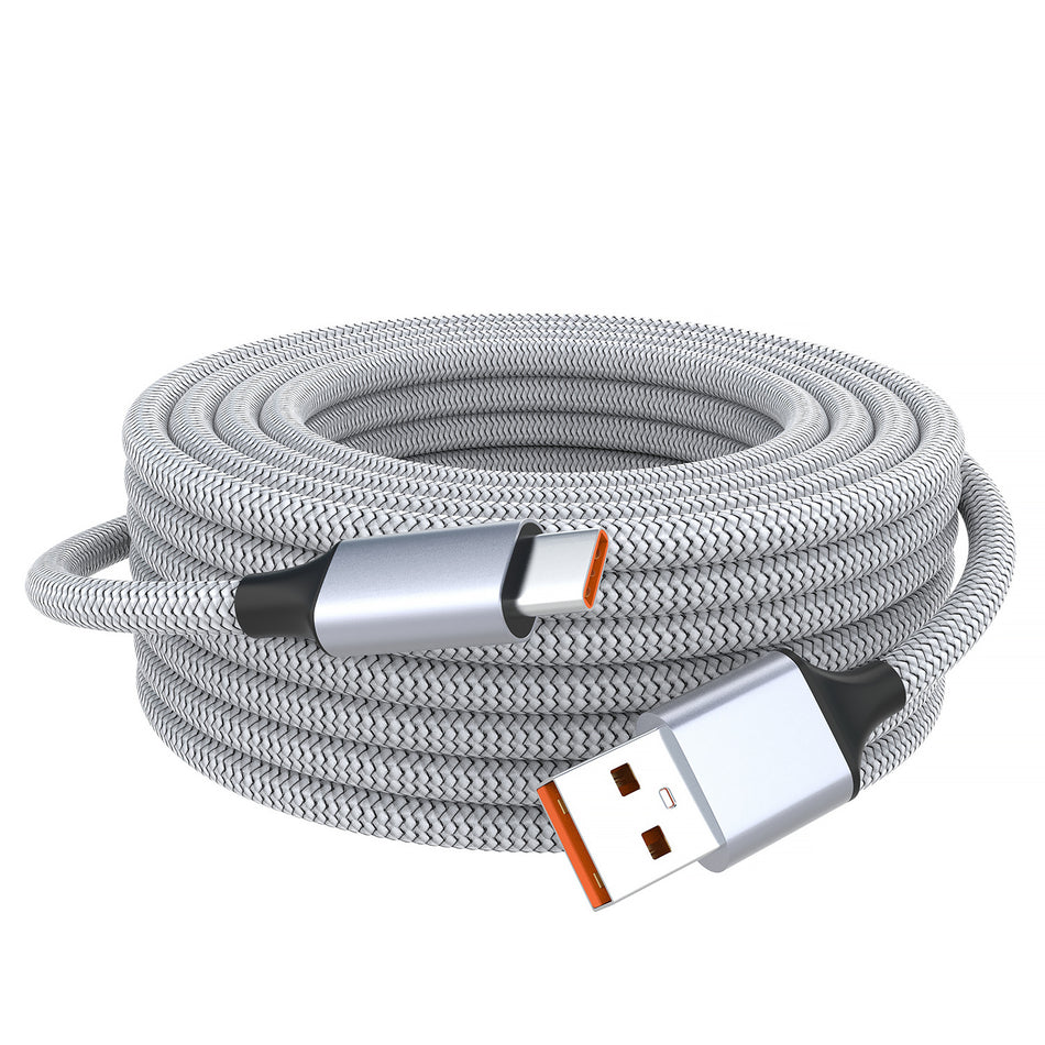 120W 6A Super Fast Charging Cable for Type-C & Android