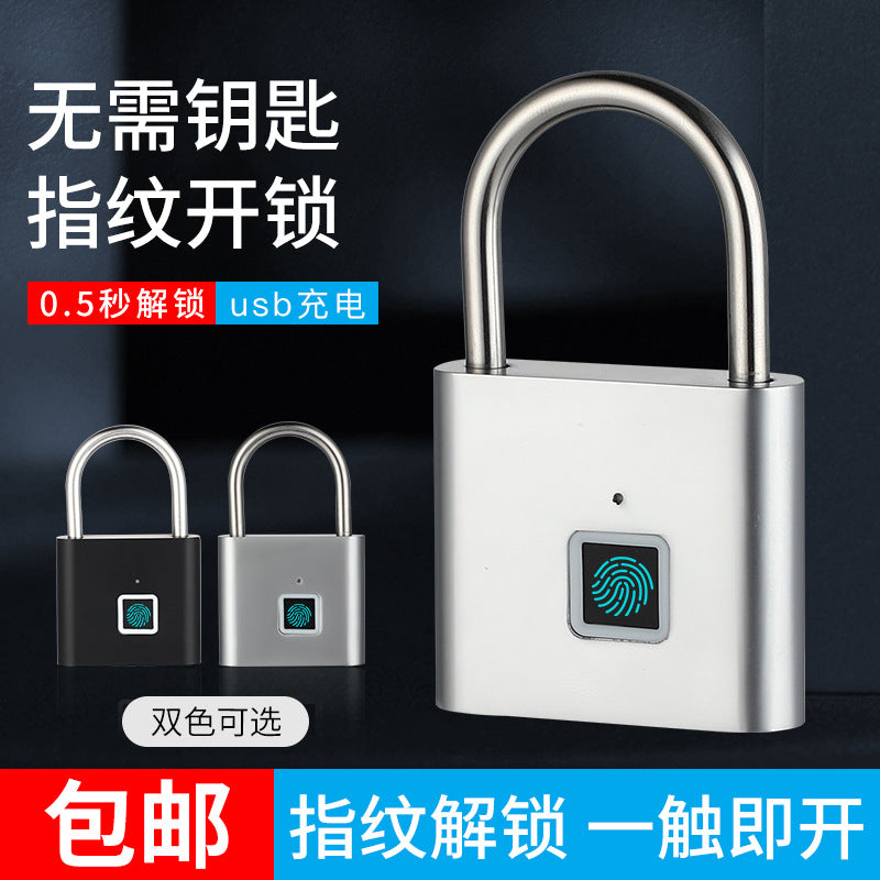 Intelligent Waterproof Fingerprint Padlock for Security