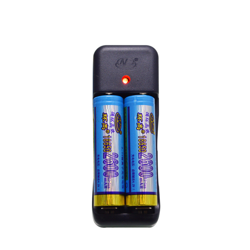 Dual-Slot 18650/18350 Lithium Battery Fast Charger