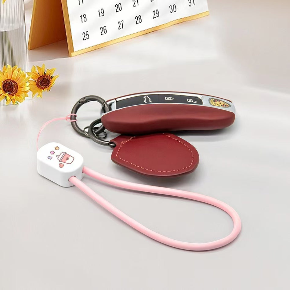 2-in-1 Lanyard Keychain PD Fast Charging Cable for Phone