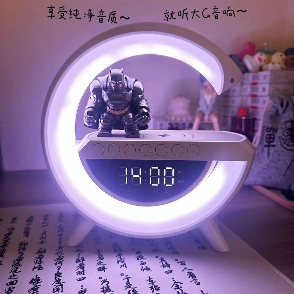 Big G Bluetooth Speaker with Light & Wireless Charging
