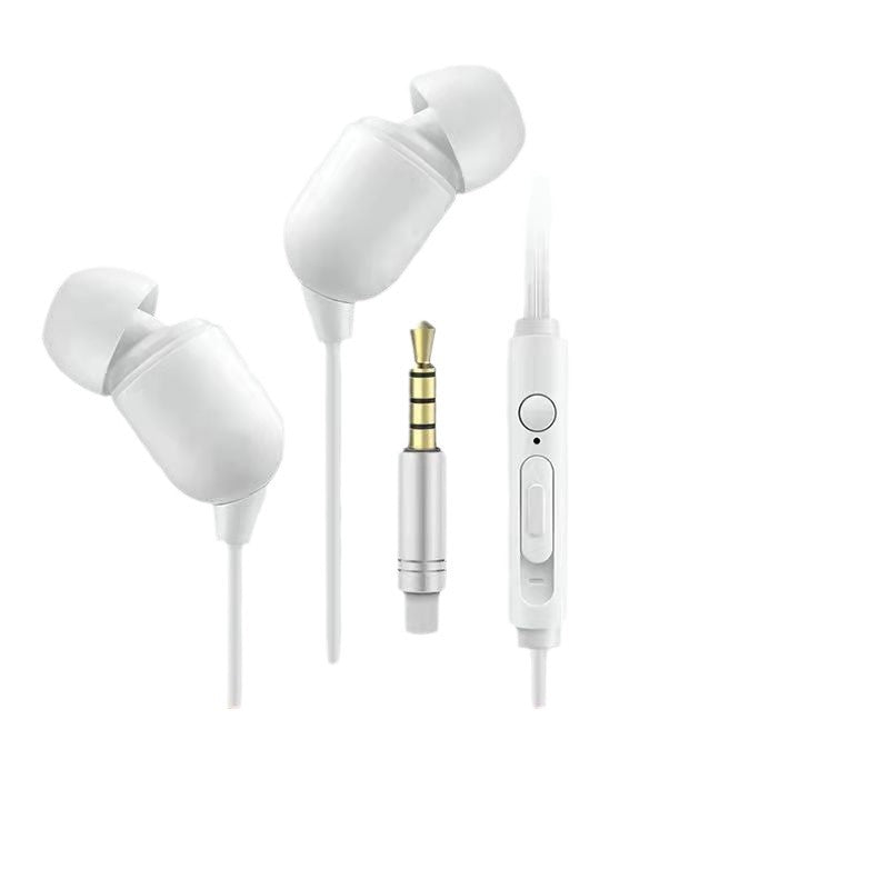 1.8M Wired Earphones with Microphone for Mobile & PC