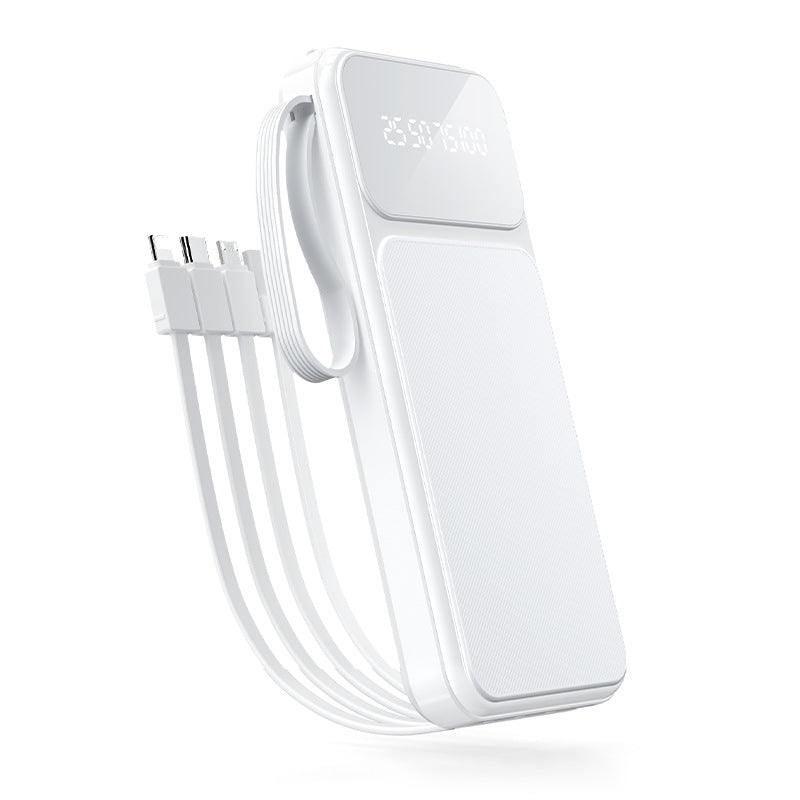 Yugao 3C-Certified 10K Power Bank with Built-In Cable
