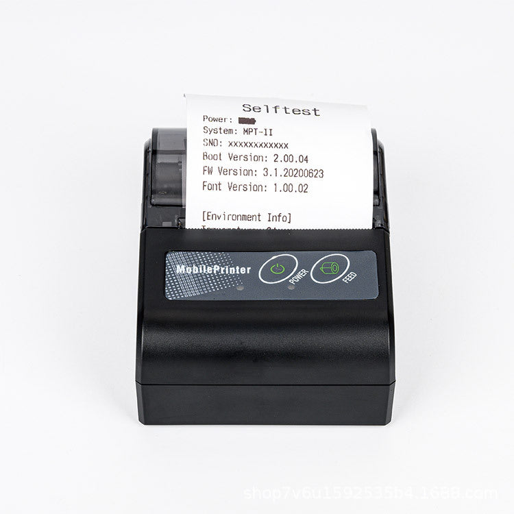 58mm Handheld Bluetooth Thermal Printer for Receipts & Takeaways