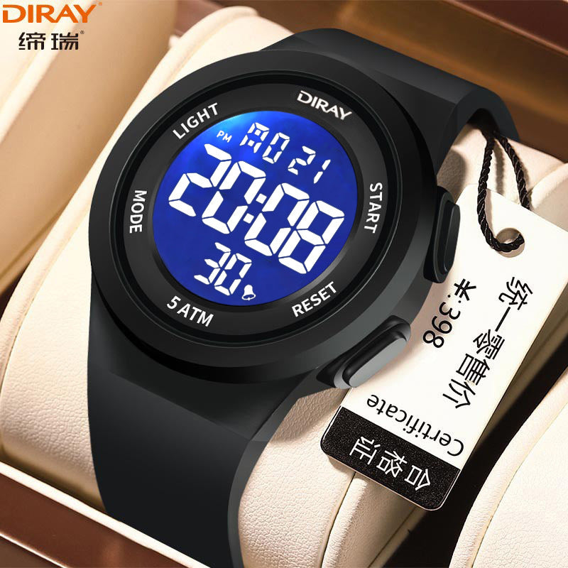 Trendy Couple Sports Watches – Waterproof & Luminous