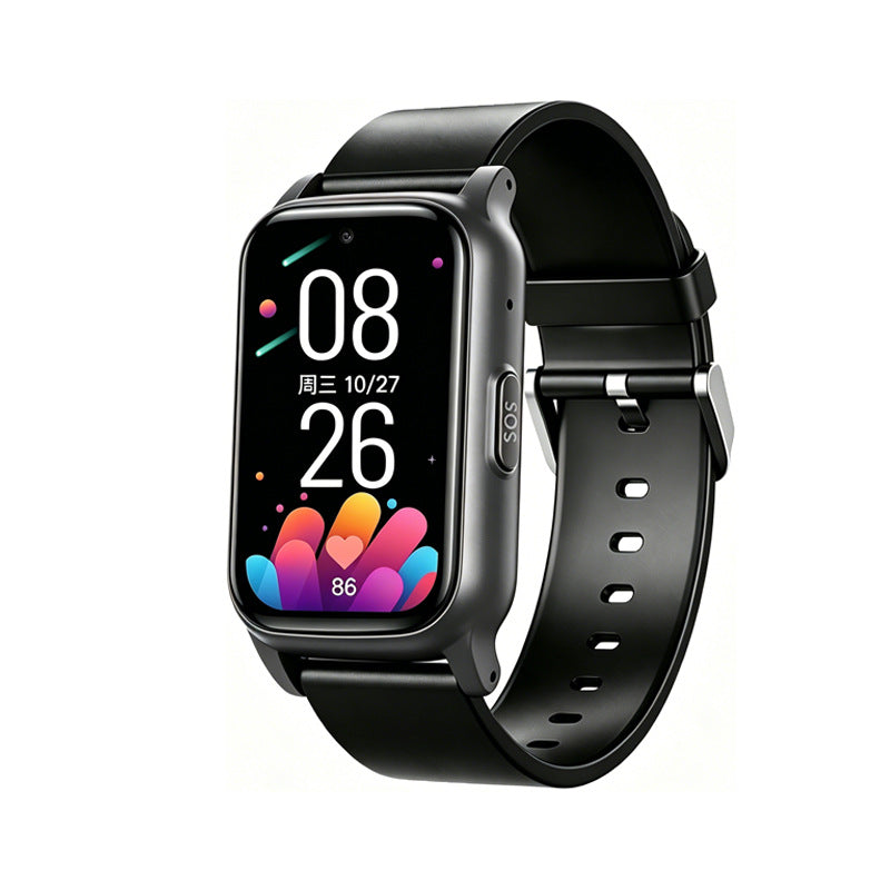 Title: 4G GPS Smartwatch with SIM Card Slot for Elderly Users