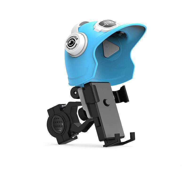 Waterproof Phone Holder with Sunshade for Bike & Helmet Use